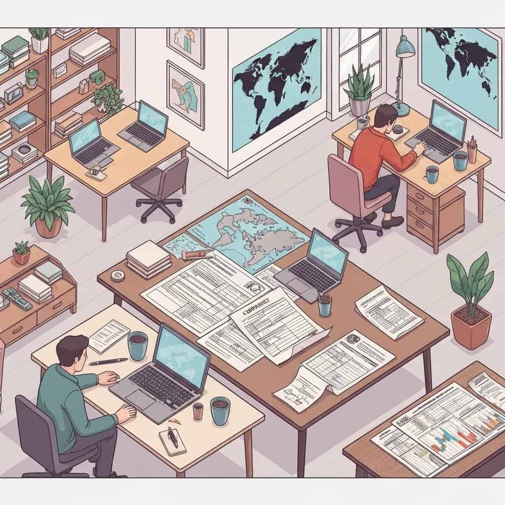 Podatki dla cyfrowych nomadów: gdzie płacą osoby pracujące zdalnie z całego świata?